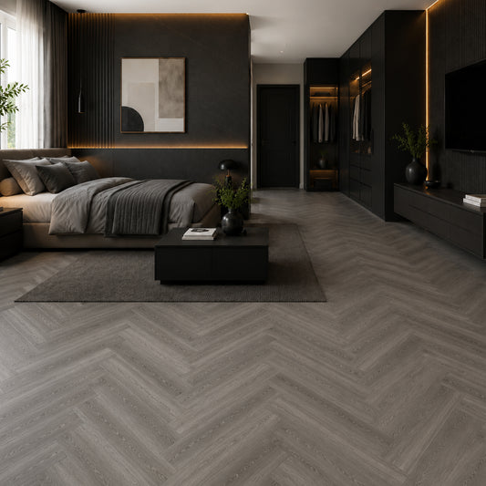 SPC Flooring Baltic Driftwood Grey Oak (Herringbon)