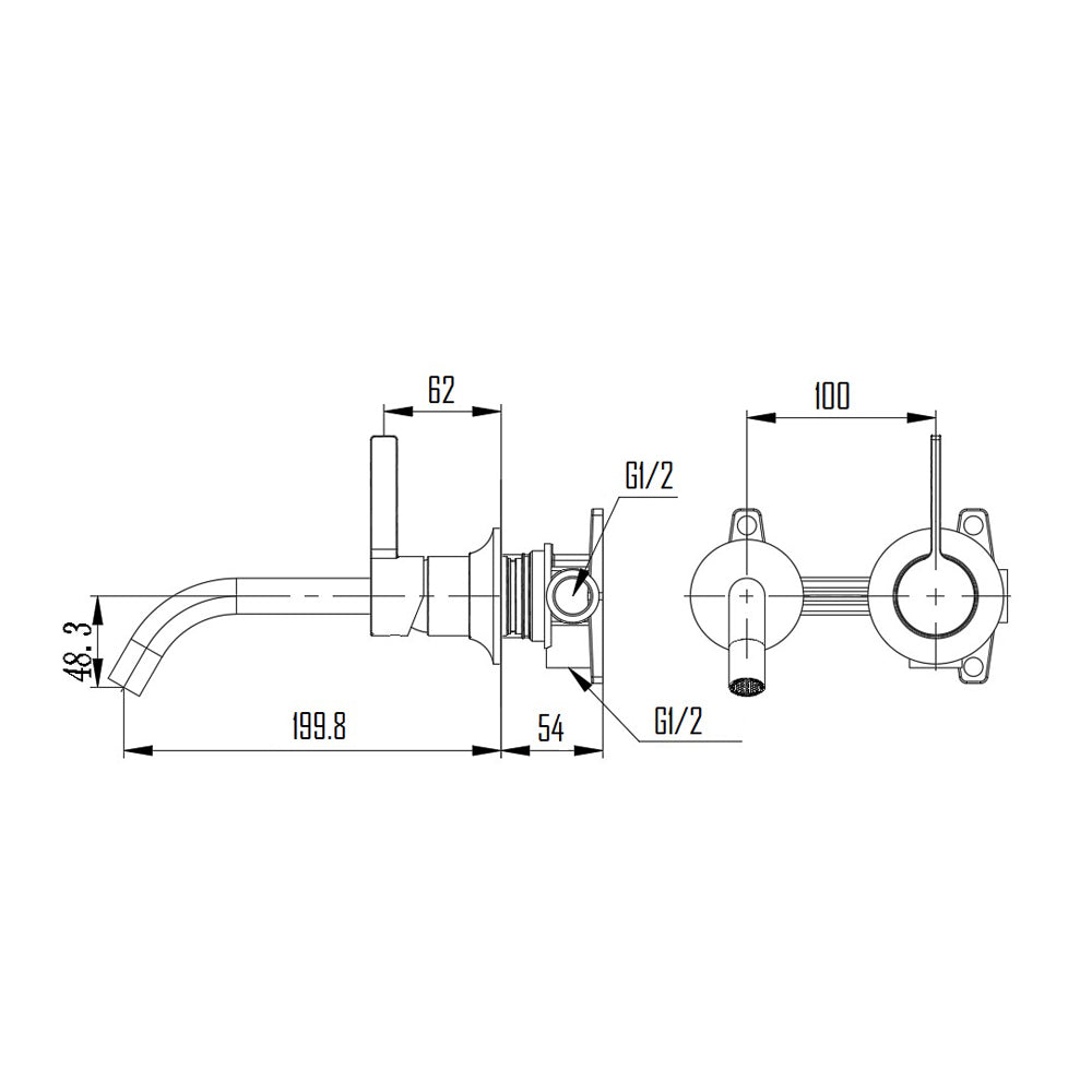 BROMMA BASIN FAUCET-BRO-915