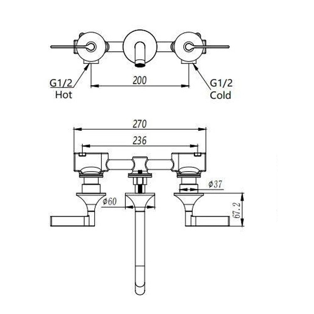 BROMMA BASIN FAUCET-BRO-916