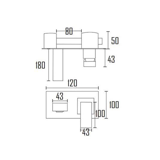 KIRUNA BASIN FAUCET-KIR-W2037