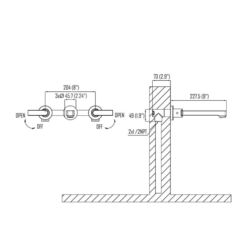 MURKA BASIN FAUCET-MUR-2024