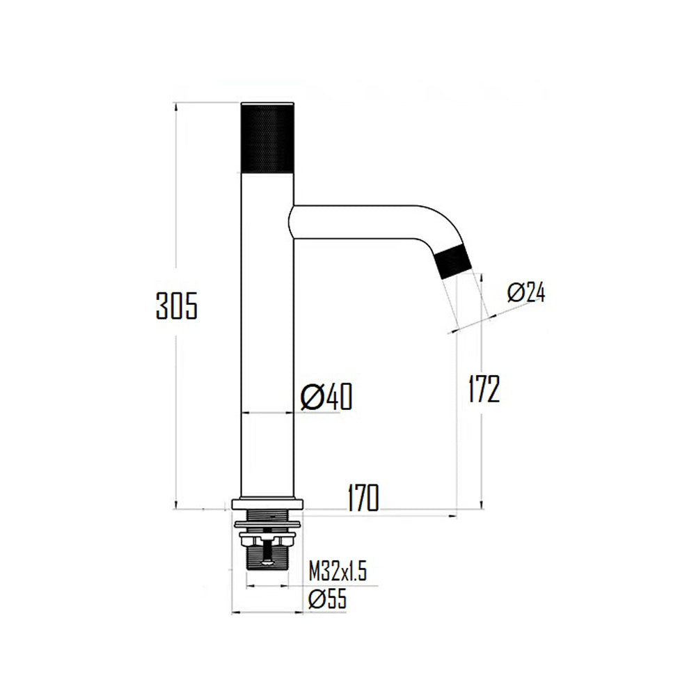 TENSTA BASIN FAUCET-TEN-6003