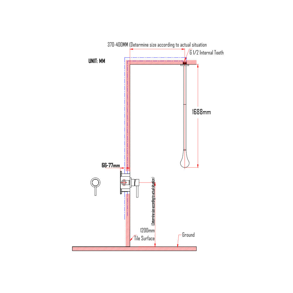 TROSA BASIN FAUCET-TRO-0707H1688WALL