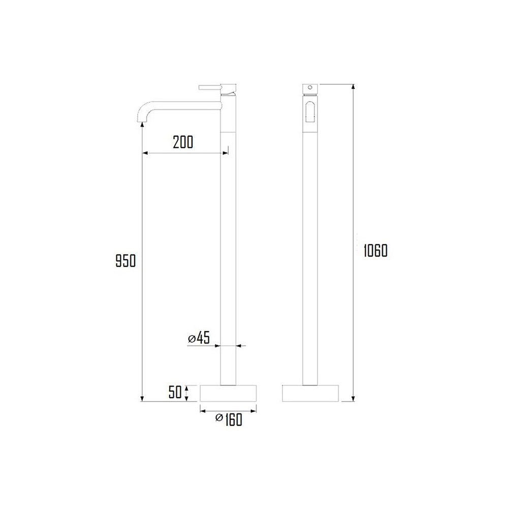 VISBY BASIN FAUCET-VIS-5005