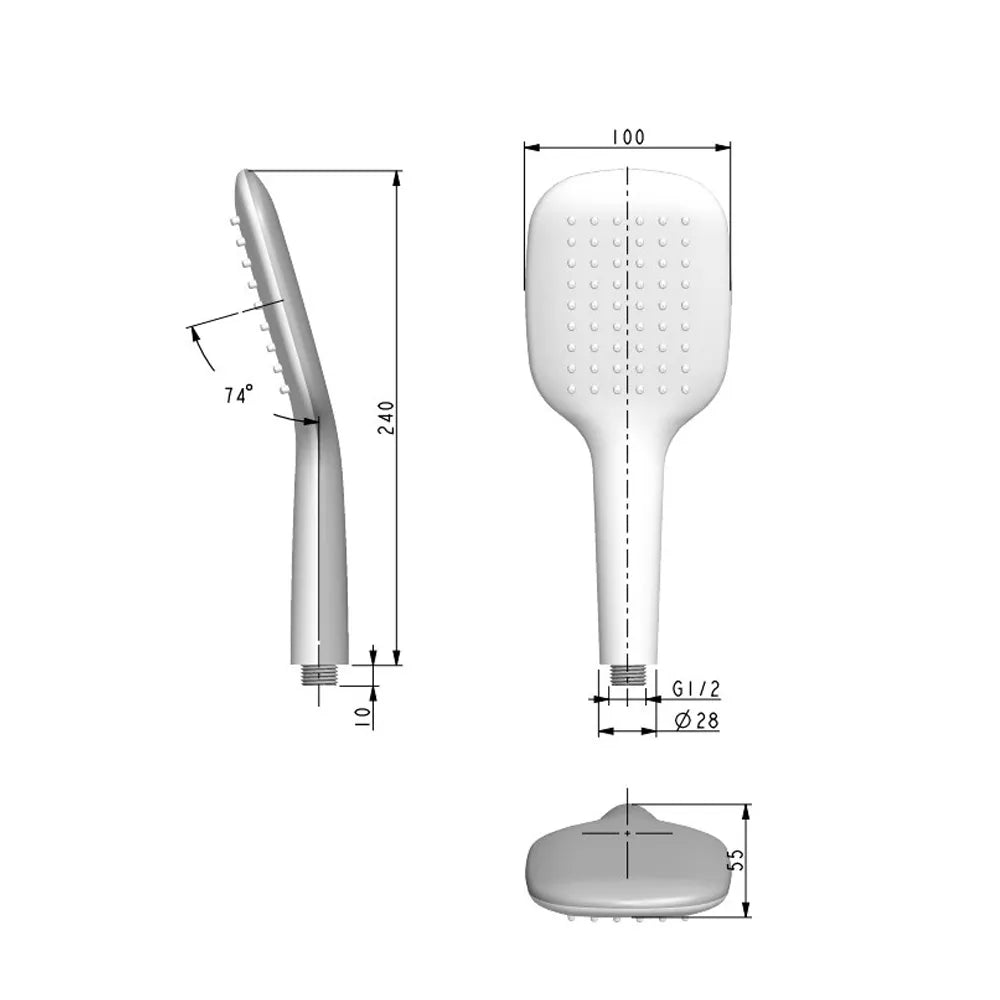BILL HAND SHOWER-BIL-HS203