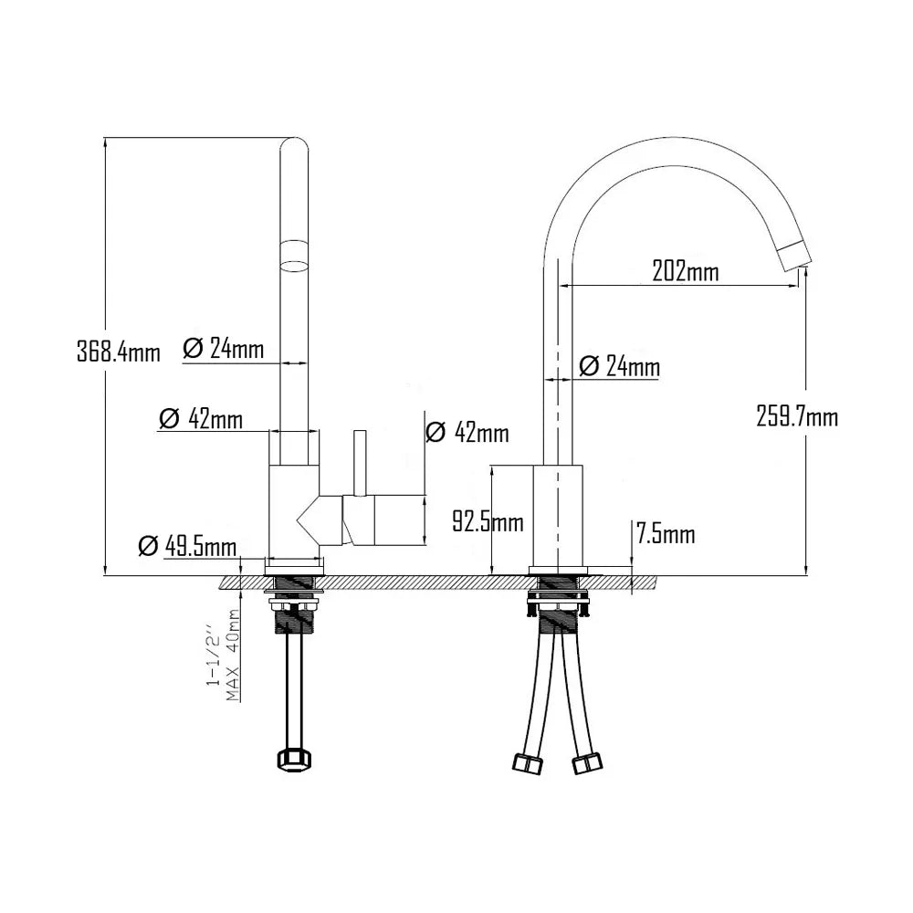VARA KITCHEN MIXER-VAR-208