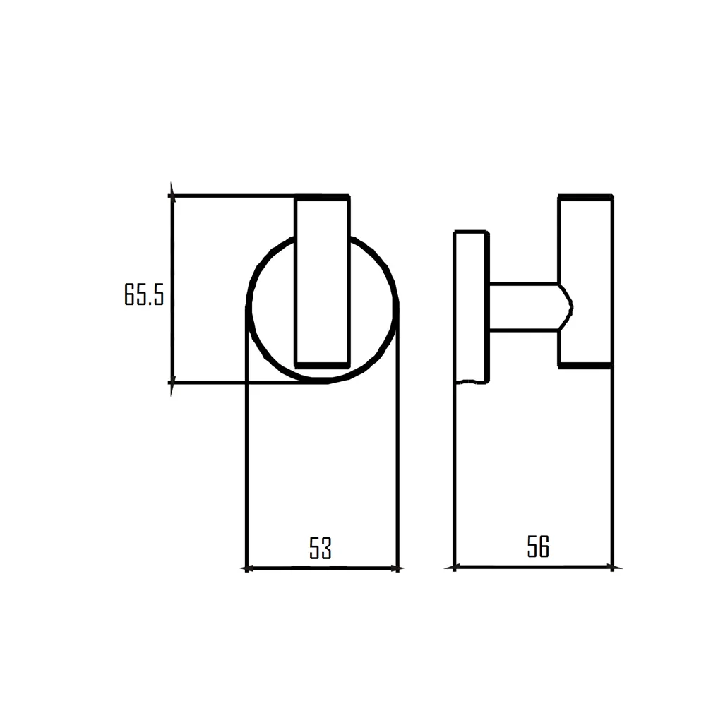 VISBY ROBE HOOK-VIS-604
