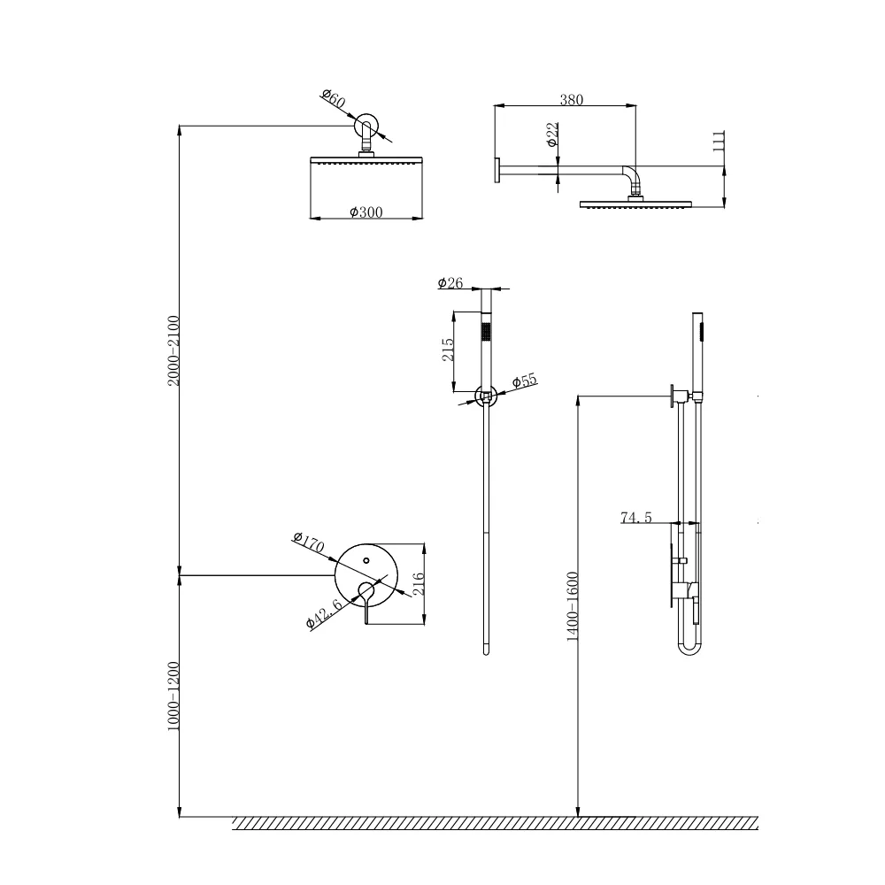 BROMMA SHOWER-BRO-921