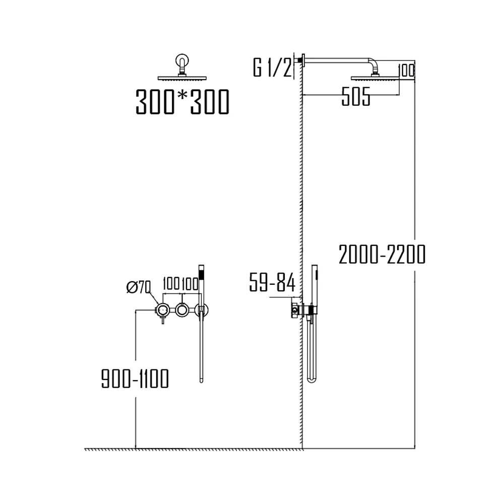 FARSTA SHOWER-FAR-133