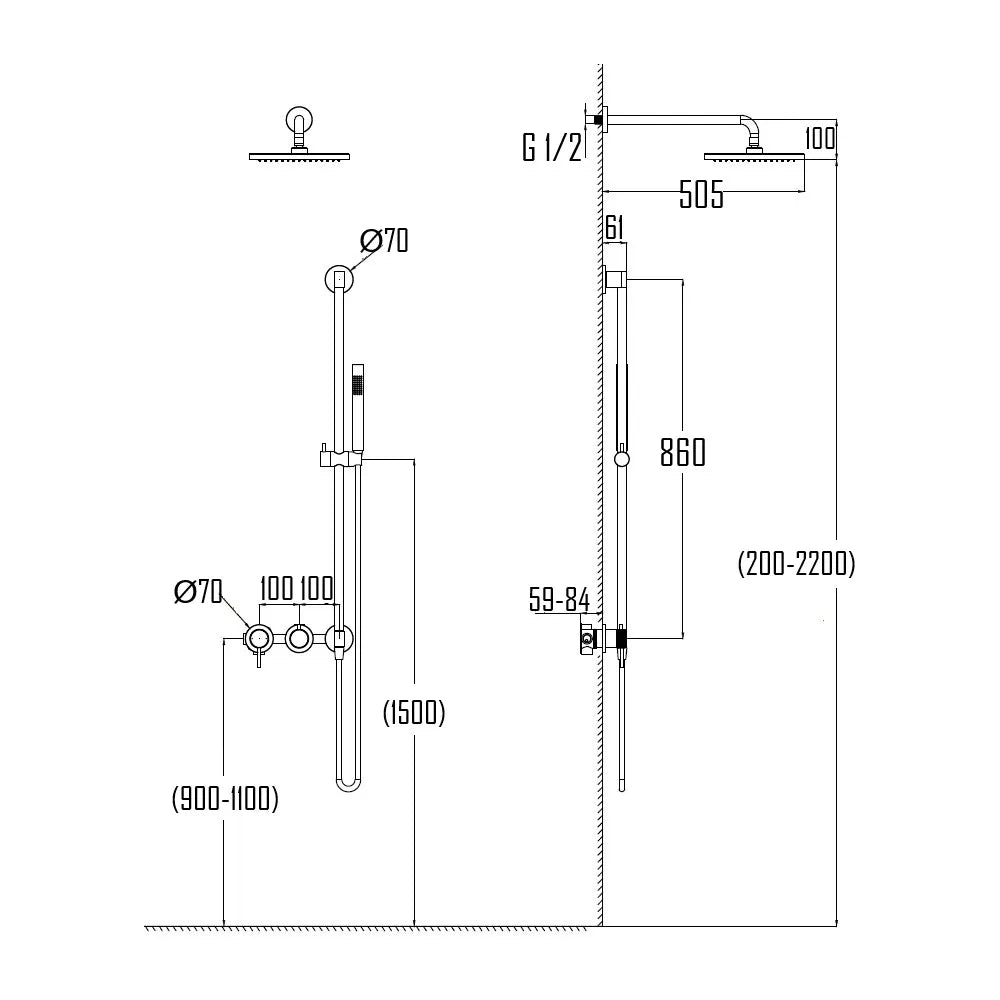 FARSTA SHOWER-FAR-135