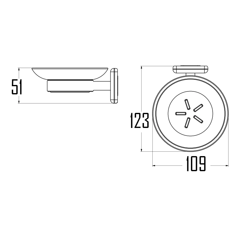 NORRMALM SOAP DISH-NOR-767