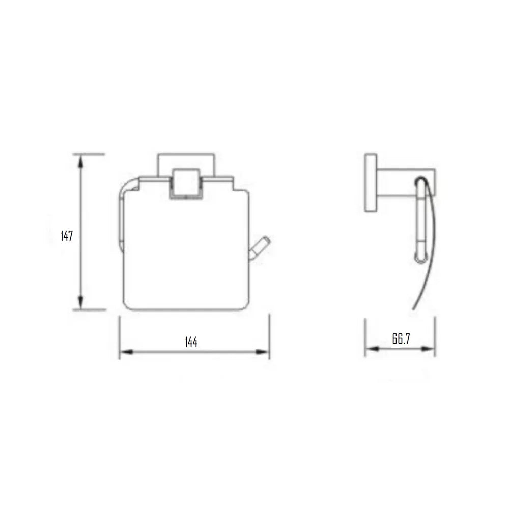 AMAL TOILET ROLL HOLDER-AMA-633
