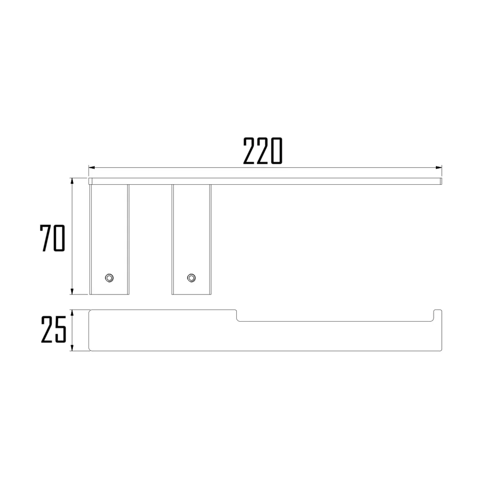 FRIPA TOILET ROLL HOLDER-FRI-906