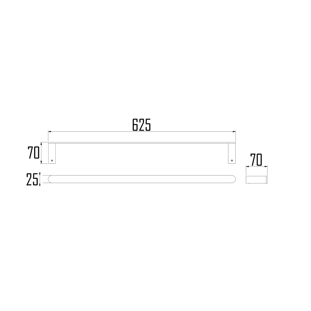 UPPSALA TOWEL BAR-UPP-871