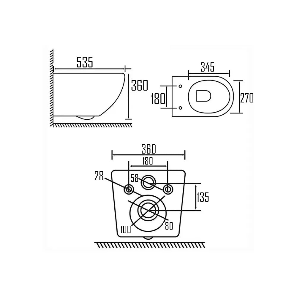 RAMBA WALL HUNG WC-RAM-401
