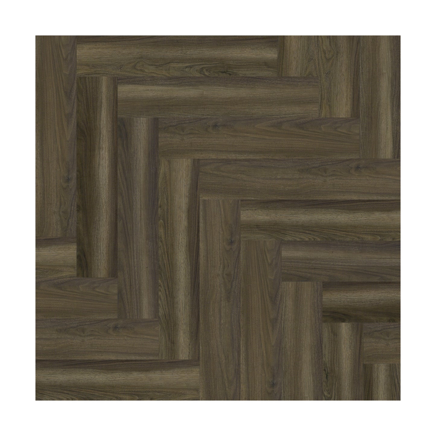 SPC Flooring Appalachian Smoked Shadow Walnut (Herringbon)