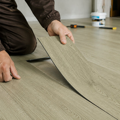 SPC Flooring Voss Sage Mist Oak (Herringbon)