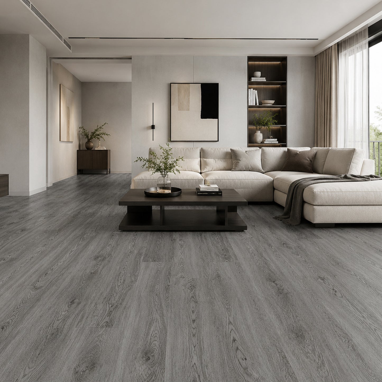 SPC Flooring Fjord Glacier Grey Oak (Plank)