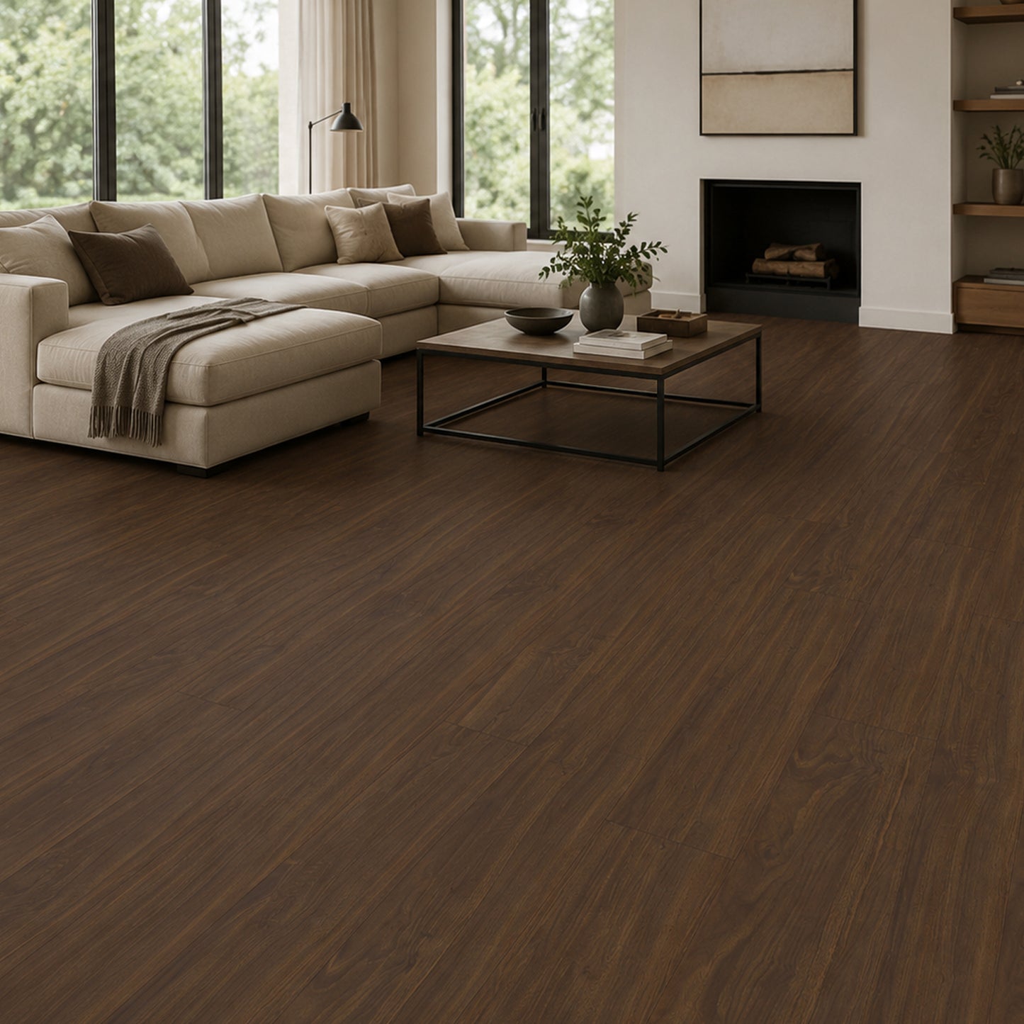 SPC Flooring Vienna Antique Cocoa Walnut (Plank)