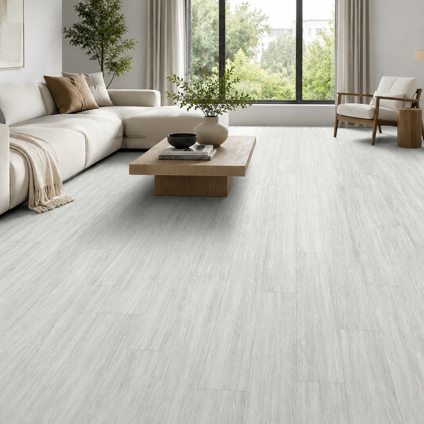 SPC Flooring Engadine Glacier Linen Ash (Plank)