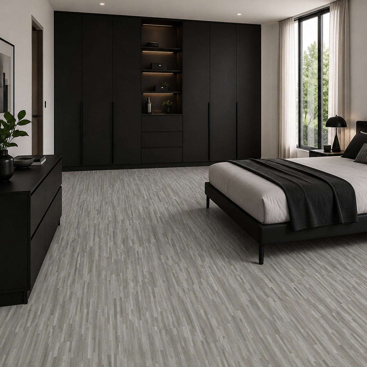 SPC Flooring Bavaria Silver Mosaic Ash (Plank)
