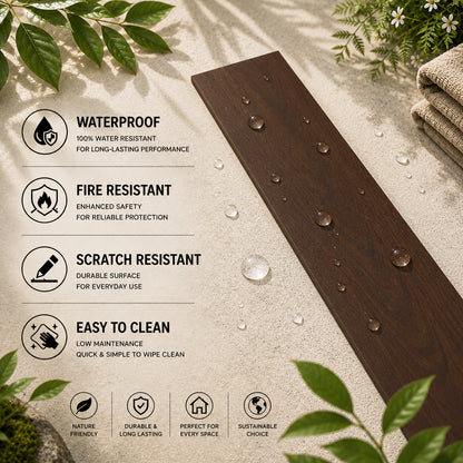 SPC Flooring Vienna Antique Cocoa Walnut (Plank)