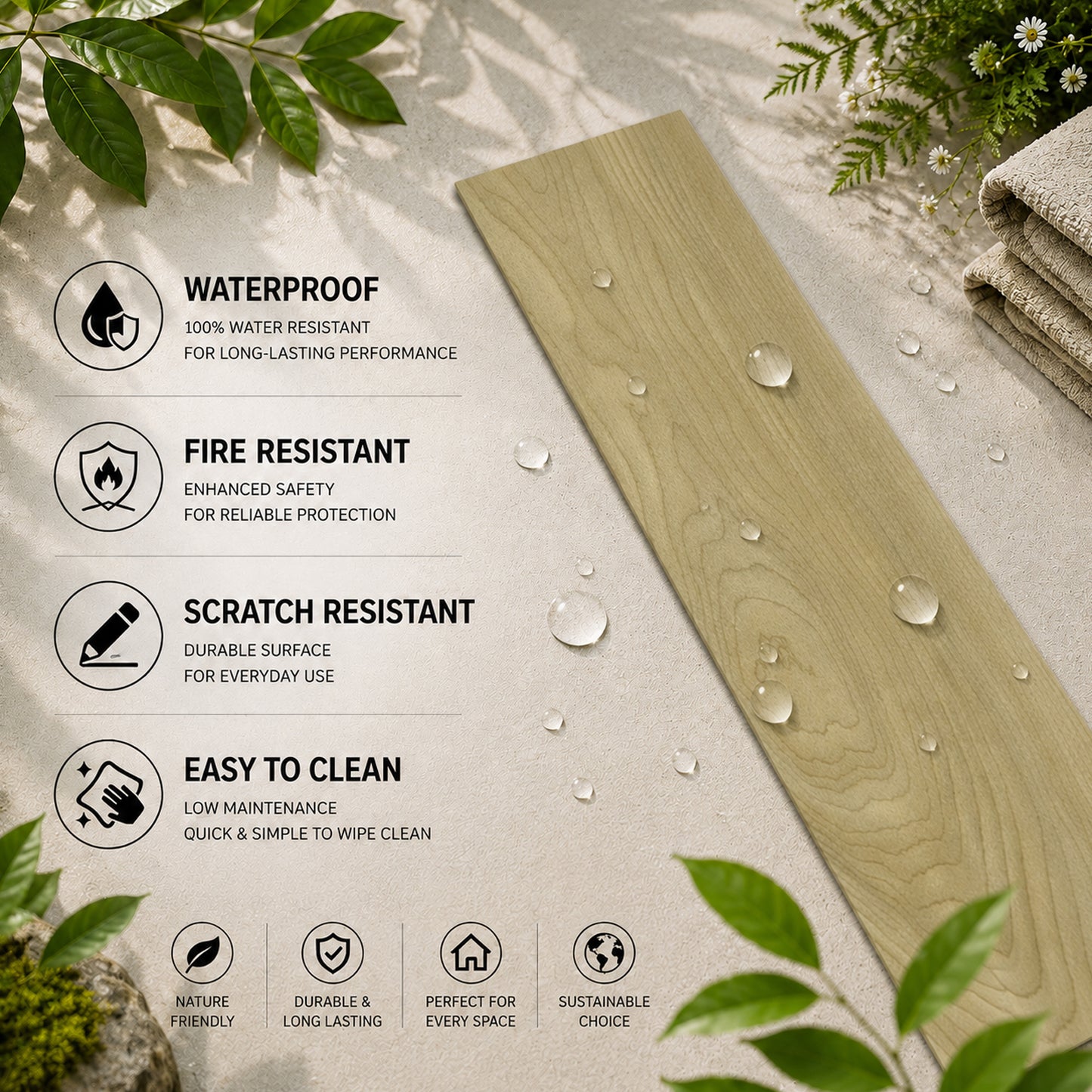 SPC Flooring Pannonian Golden Nectar Birch (Plank)