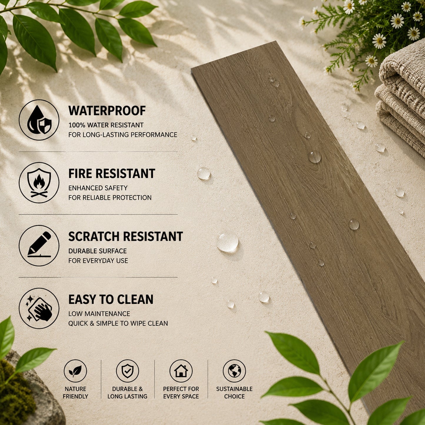 SPC Flooring Carpathian Sepia Vintage Walnut (Plank)