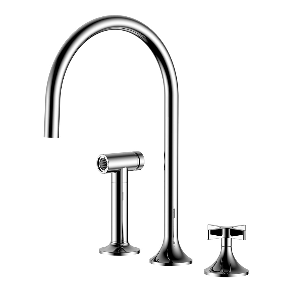 ÖSTRA 3 HOLE KITCHEN MIXER-ÖST-211