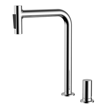 DALARNA 2-HOLE KITCHEN MIXER W/ PULL OUT SHOWER-DAL-1257