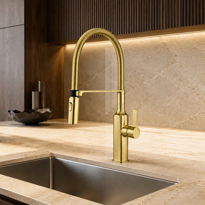 AFTON KITCHEN MIXER W/ SWIVEL SPOUT-AFT-374