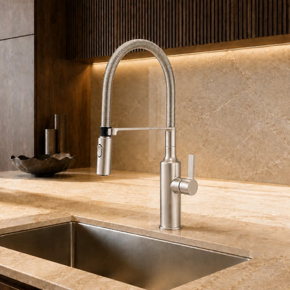 AFTON KITCHEN MIXER W/ SWIVEL SPOUT-AFT-374