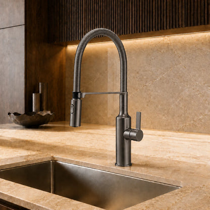 AFTON KITCHEN MIXER W/ SWIVEL SPOUT-AFT-374