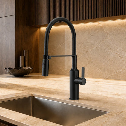 AFTON KITCHEN MIXER W/ SWIVEL SPOUT-AFT-374