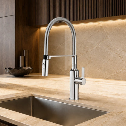 AFTON KITCHEN MIXER W/ SWIVEL SPOUT-AFT-374