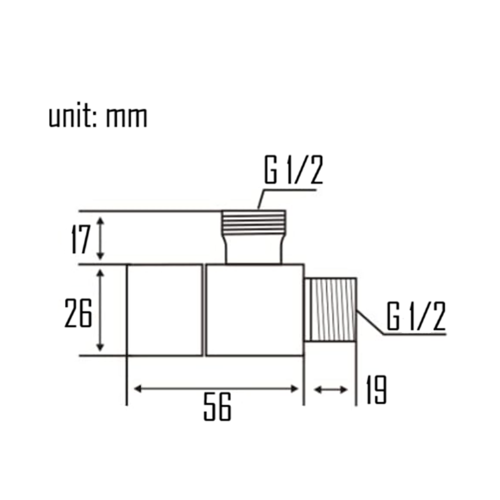 MOTALA ANGLE VALVE-MOT-023