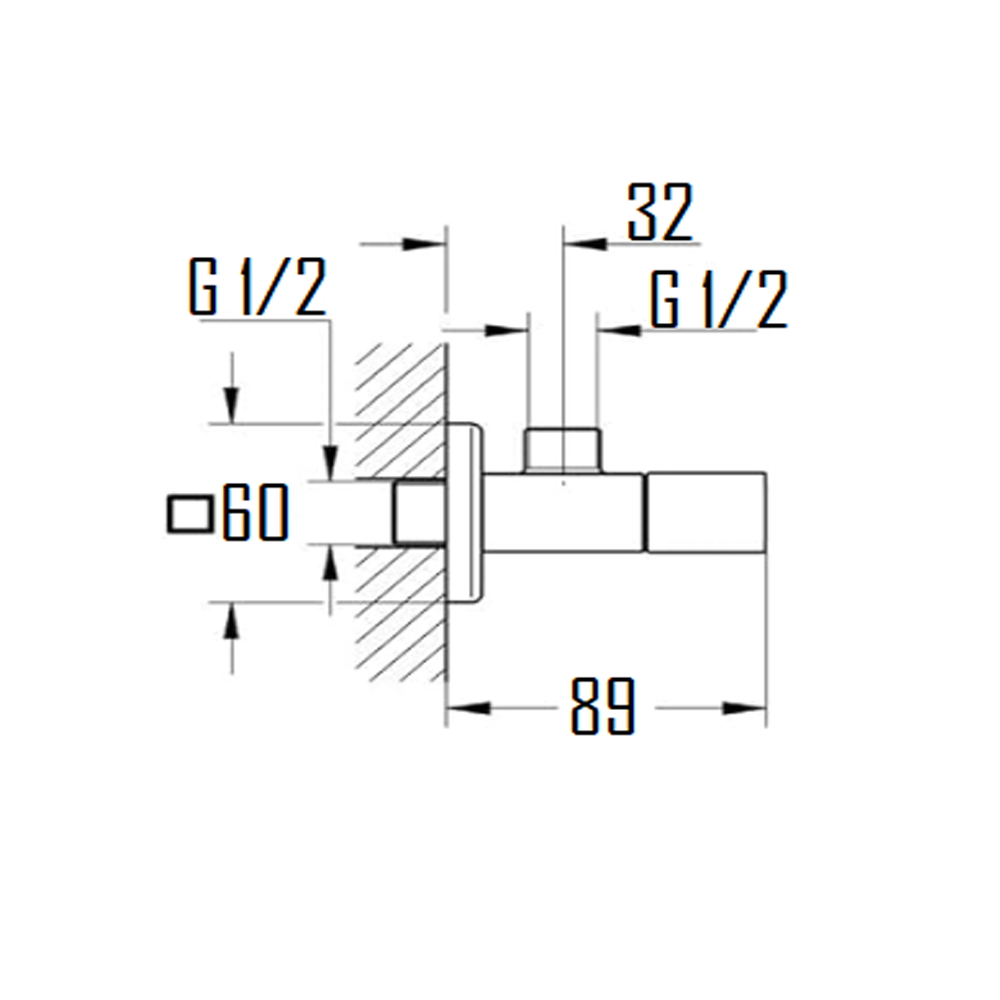 SVERIG ANGLE VALVE-SVER-JZ102