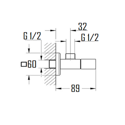 SVERIG ANGLE VALVE-SVER-JZ102
