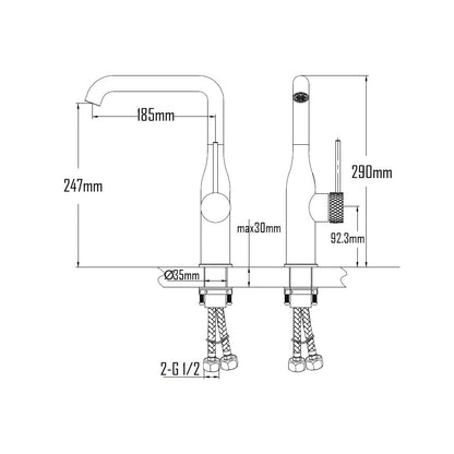FARSTA BASIN FAUCET-FAR-215