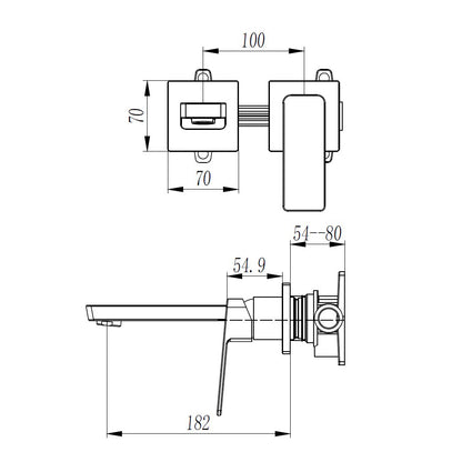 HARRISON BASIN FAUCET-HAR-W211