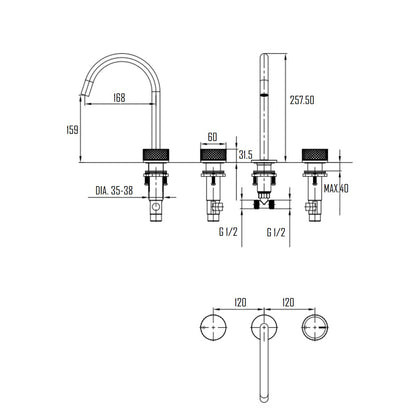 HUSAR BASIN FAUCET-HUS-402