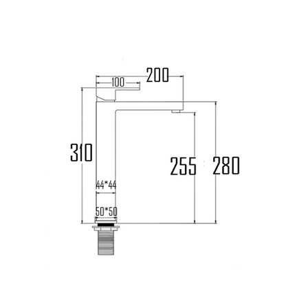 KIRUNA BASIN FAUCET-KIR-H2037