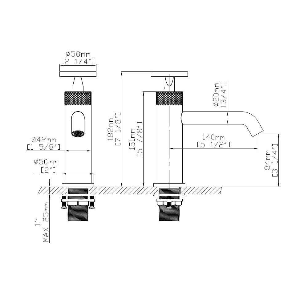 NASET BASIN FAUCET-NAS-881