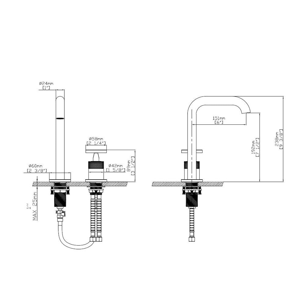 NASET BASIN FAUCET-NAS-883