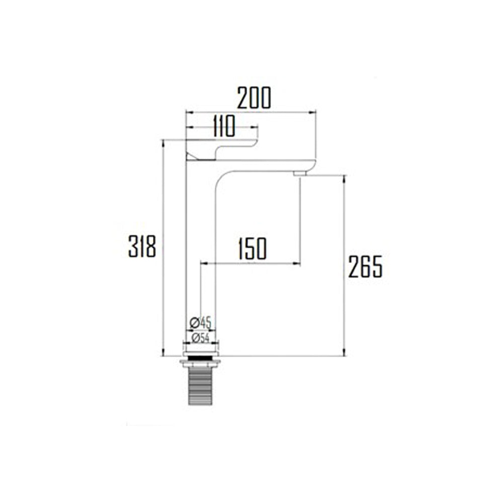 NORRMALM BASIN FAUCET-NOR-2018