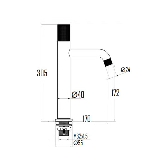 TENSTA BASIN FAUCET-TEN-6003