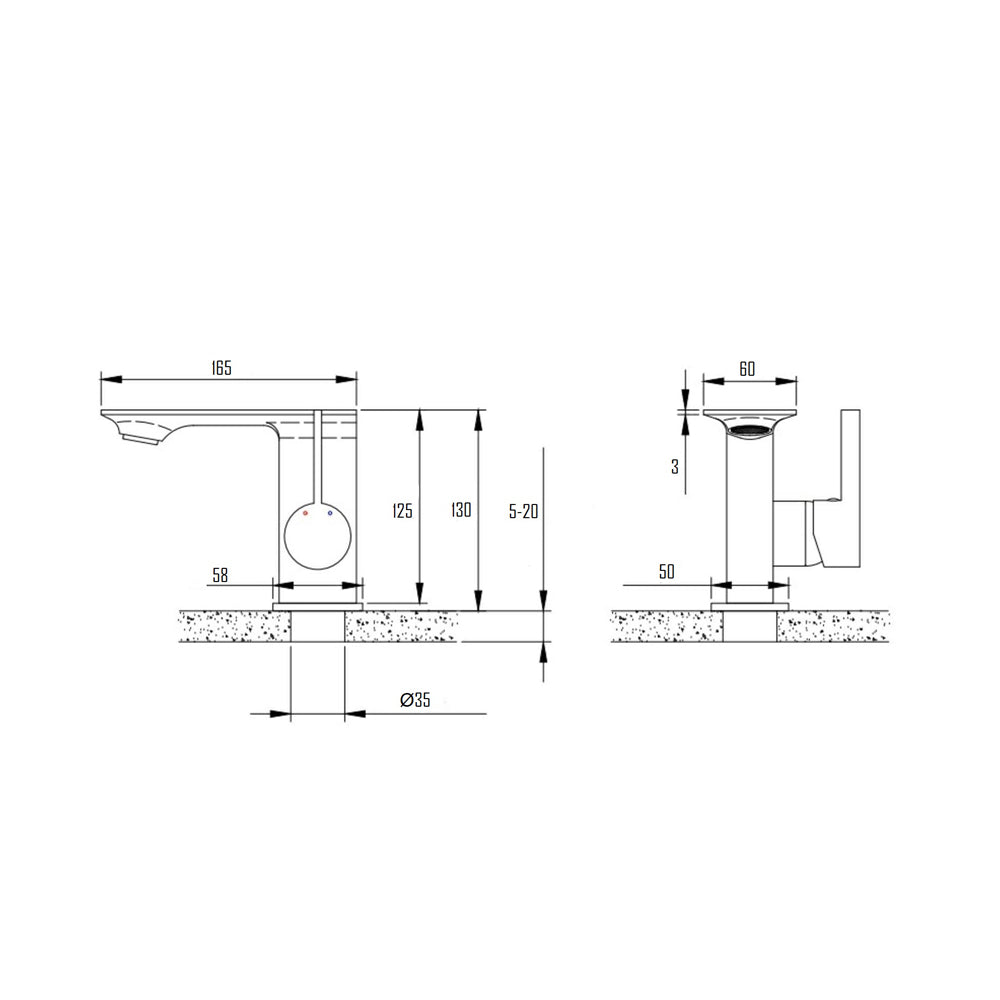 TENSTA BASIN FAUCET-TEN-6006