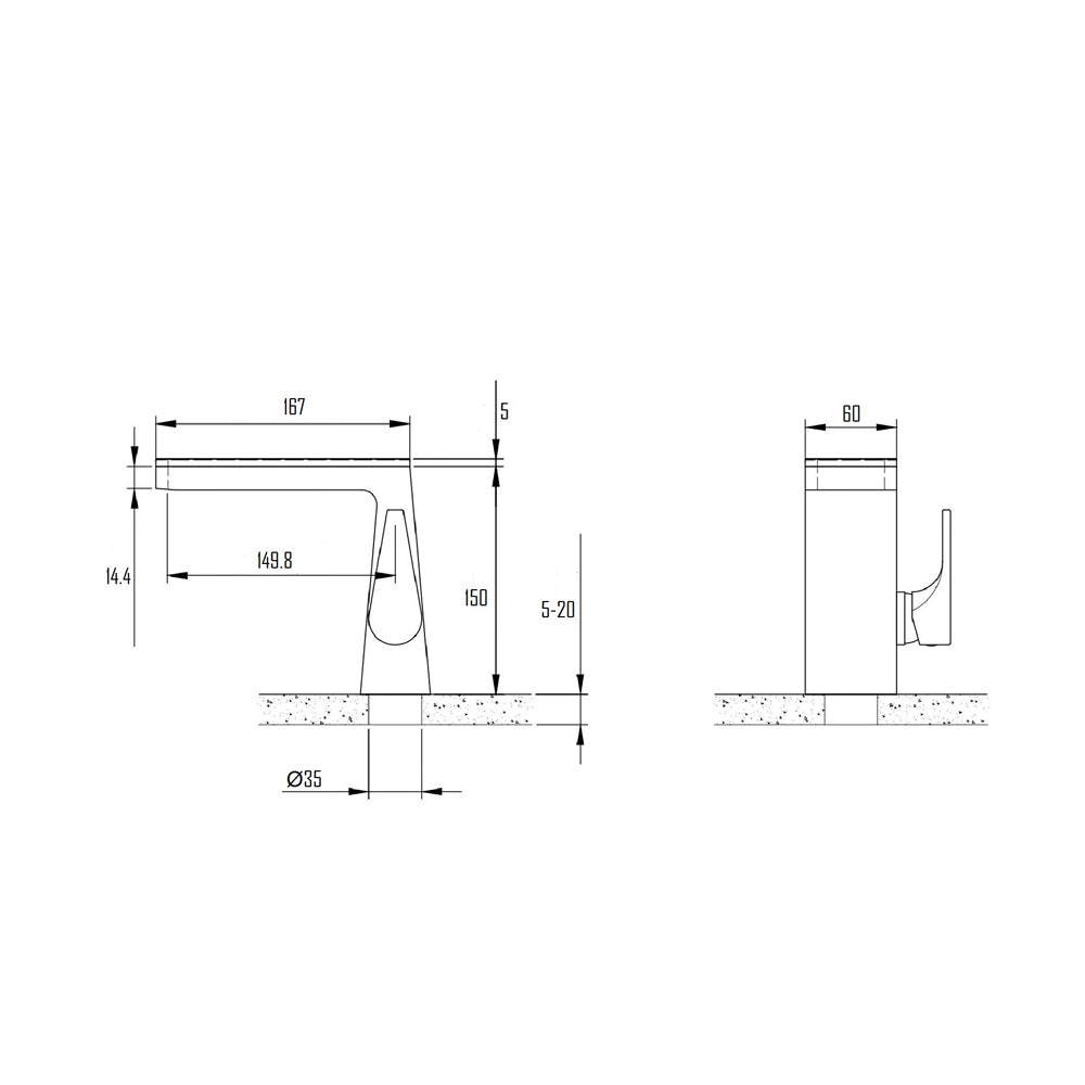TENSTA BASIN FAUCET-TEN-6008