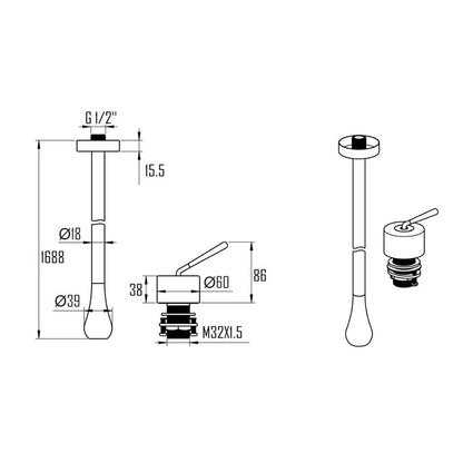 TROSA BASIN FAUCET-TRO-0707H1688