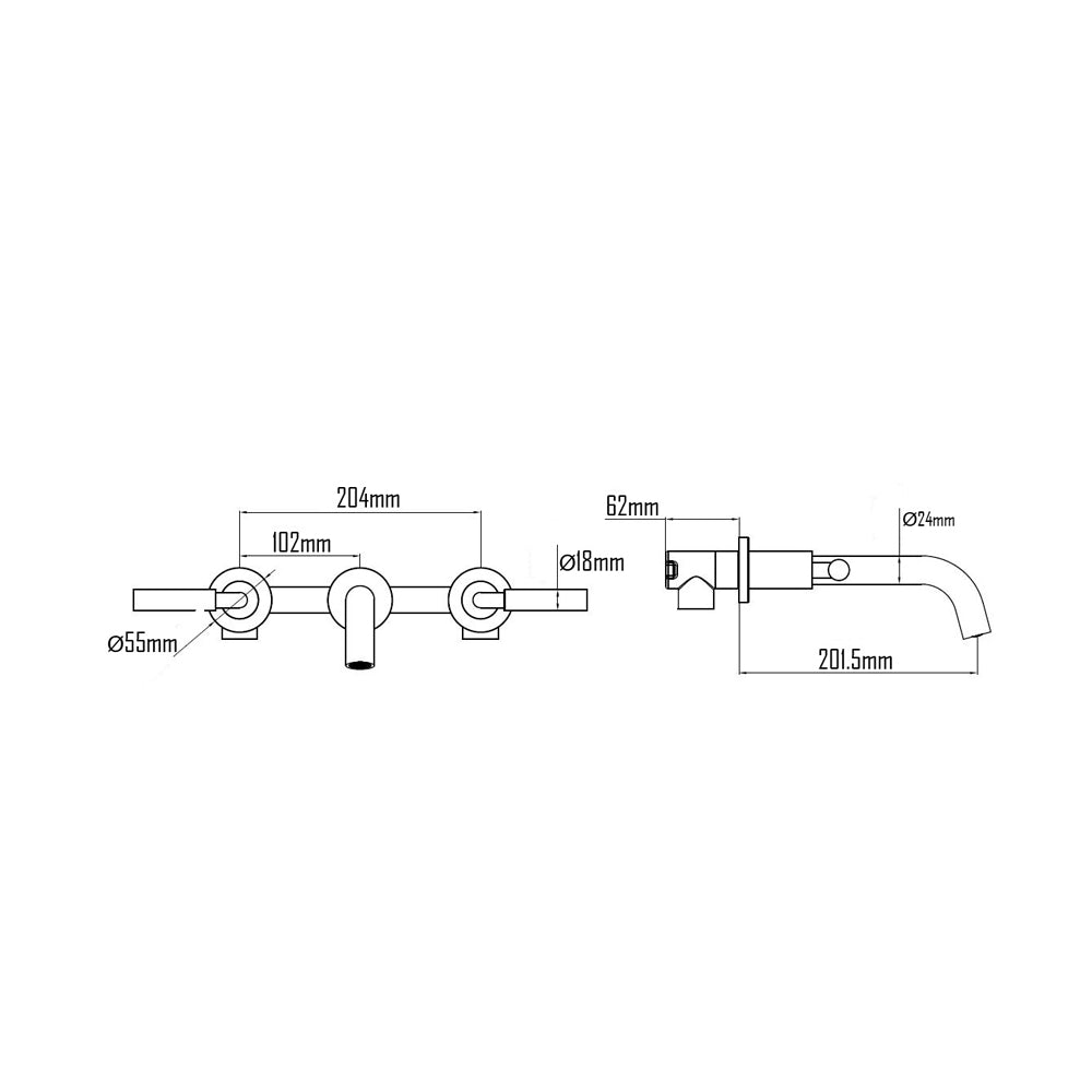 VARA BASIN FAUCET-VAR-203
